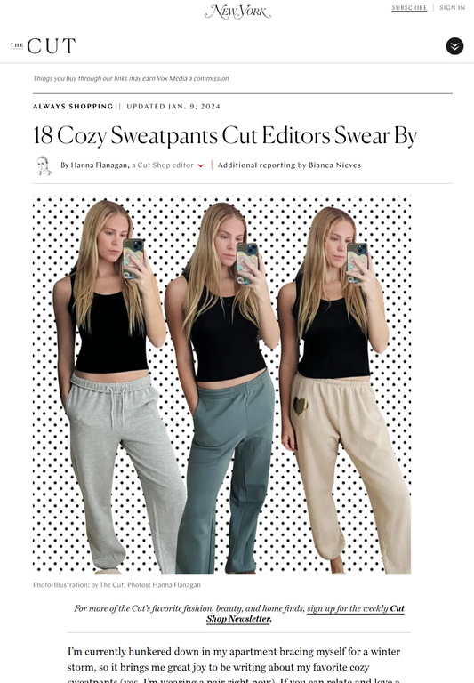 18 Cozy Sweatpants Cut Editors Swear By
