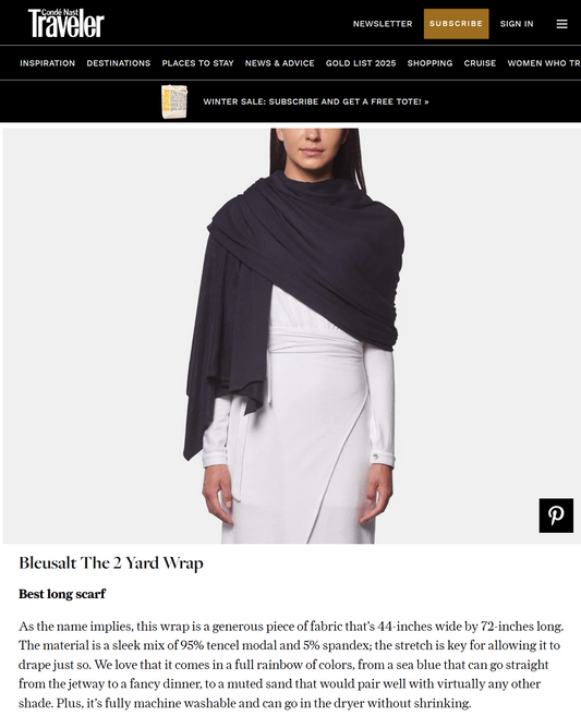 The Best Blanket Scarves to Keep You Warm at 30,000 Feet