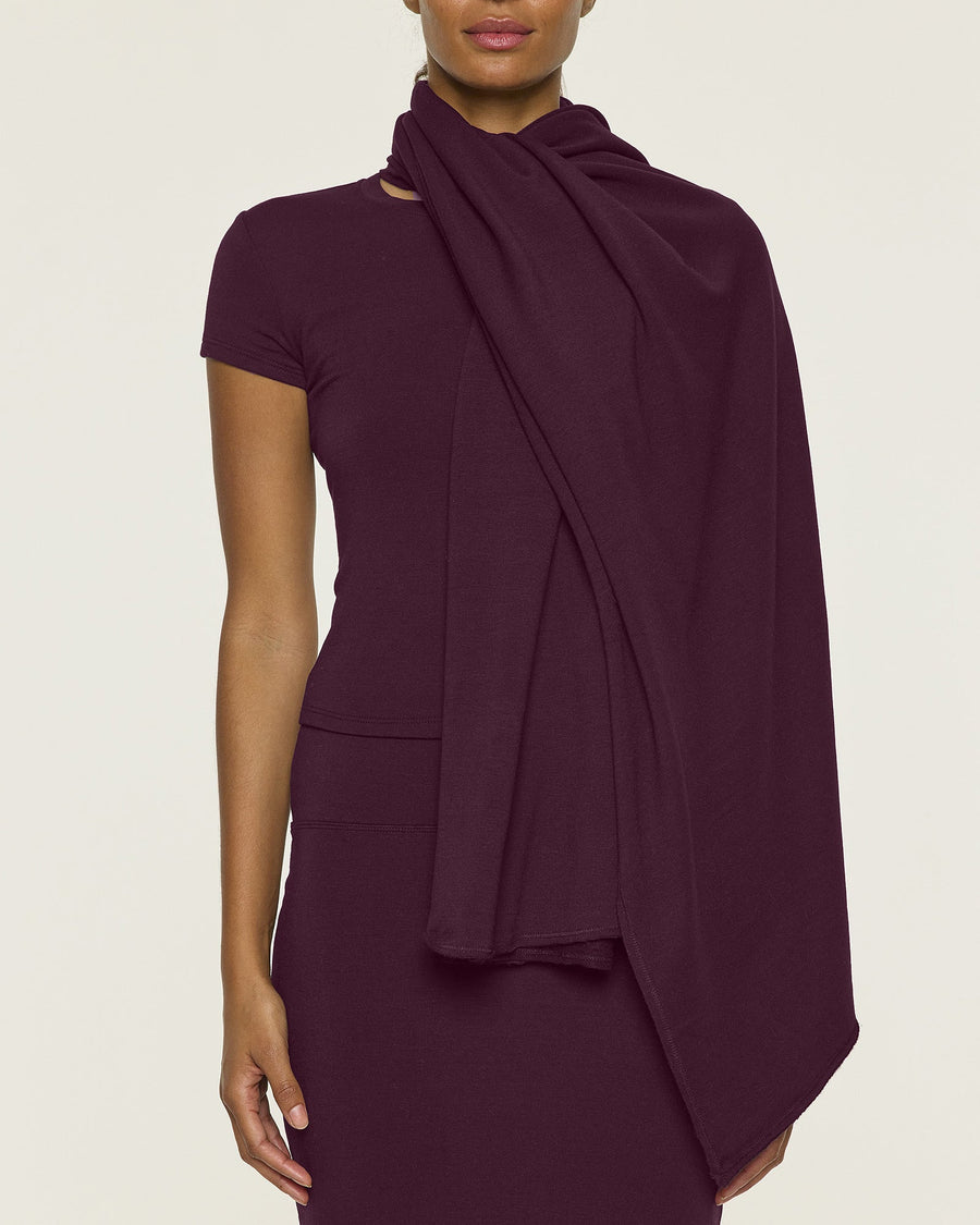 Bordeaux Bleusalt scarf wrap
