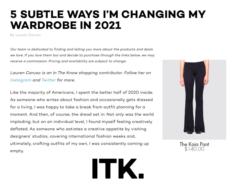 5 subtle ways I’m changing my wardrobe in 2021-Bleusalt