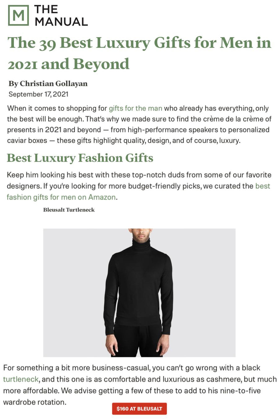 The 39 Best Luxury Gifts for Men in 2021 and Beyond-Bleusalt