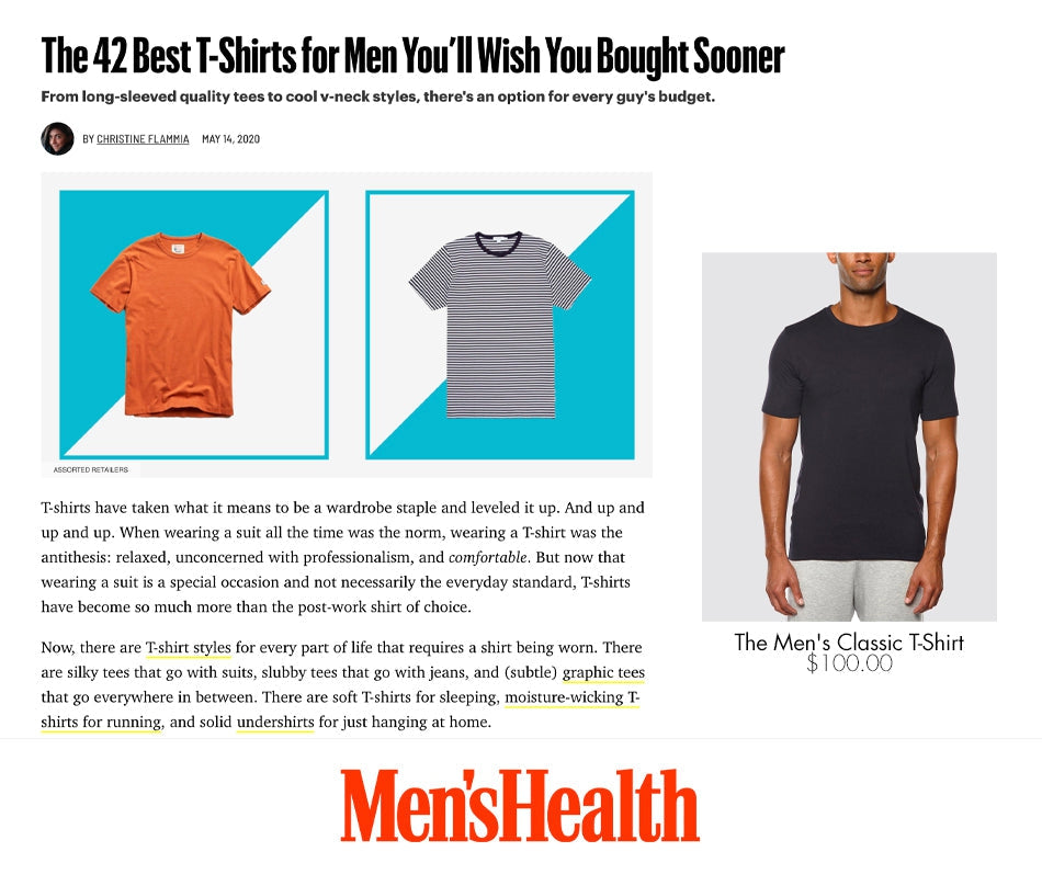 The 42 Best T-Shirts for Men You’ll Wish You Bought Sooner-Bleusalt