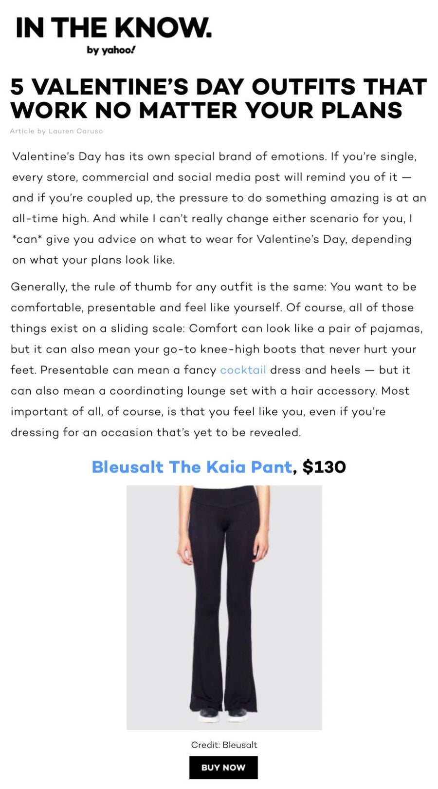 5 Valentine's Day Outfits that Work no Matter Your Plans-Bleusalt