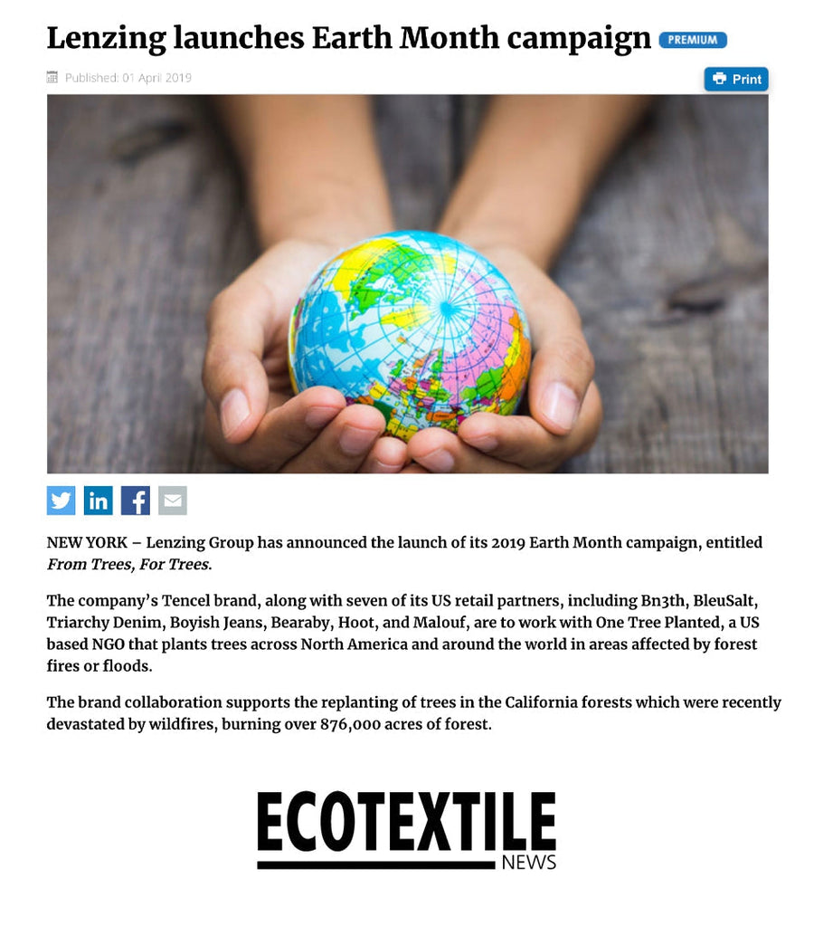 Lenzing & Bleusalt Launch Earth Month Campaign-Bleusalt