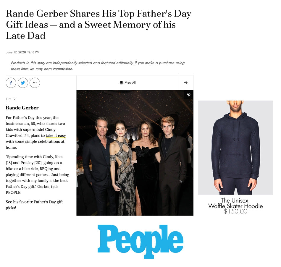 Rande Gerber Shares His Top Father's Day Gift Ideas — and a Sweet Memory of his Late Dad-Bleusalt
