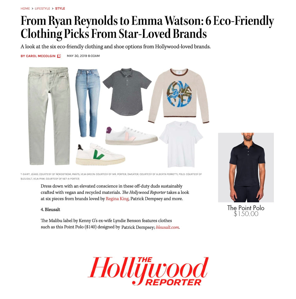 From Ryan Reynolds to Emma Watson: 6 Eco-Friendly Clothing Picks From Star-Loved Brands-Bleusalt