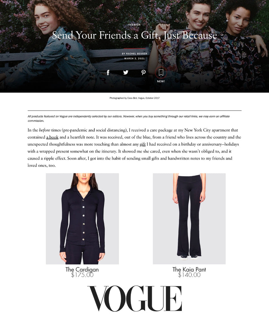 Send Your Friends a Gift, Just Because-Bleusalt