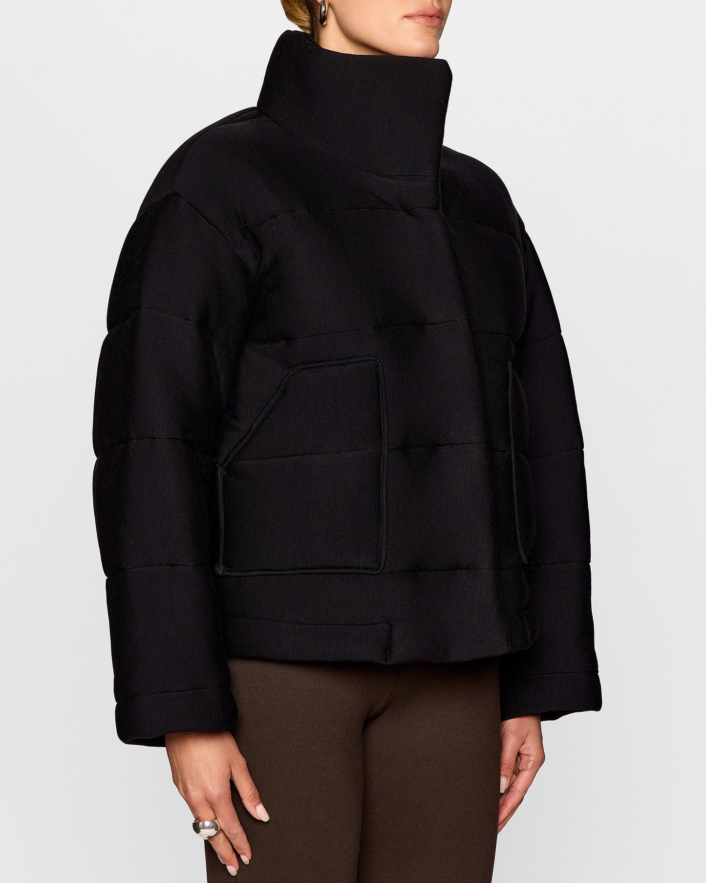 Black | The Puffer Jacket by Bleusalt