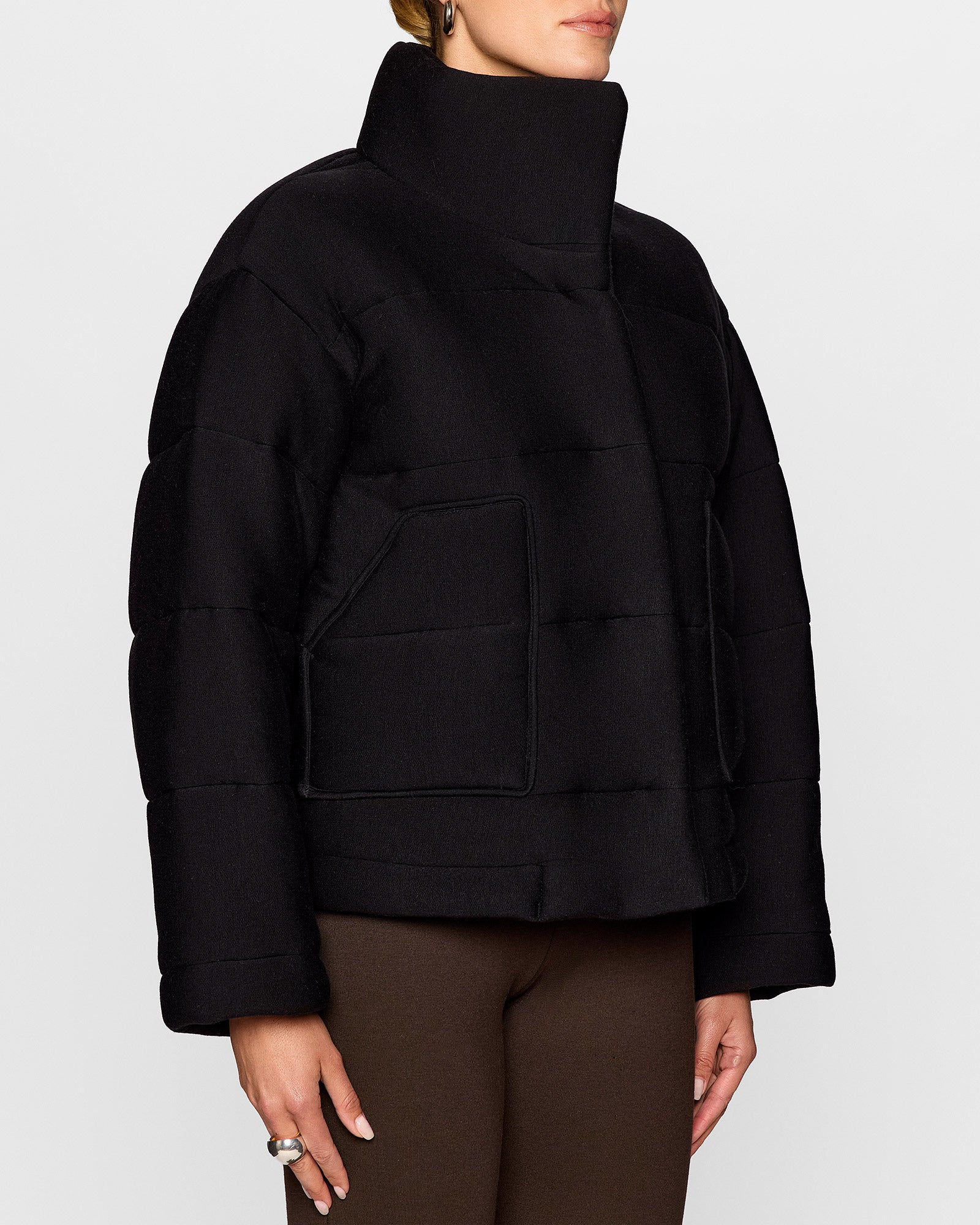 Black | The Puffer Jacket by Bleusalt