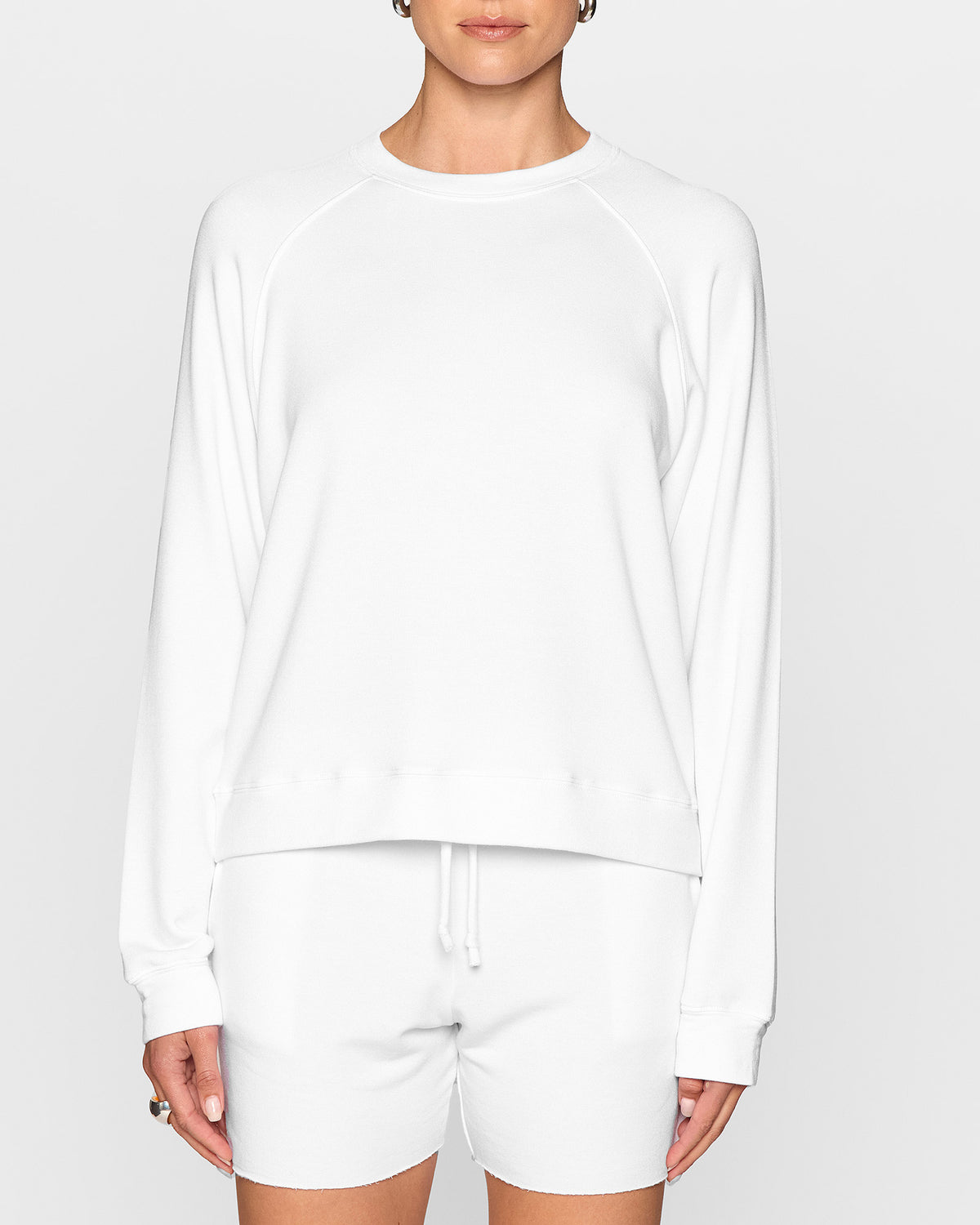 Women's Raglan Crew Sweatshirt | TENCEL™ Fabric – Bleusalt