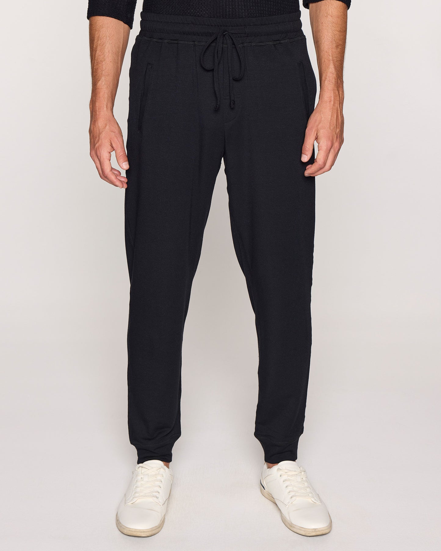 Black | The Men's Jogger Front