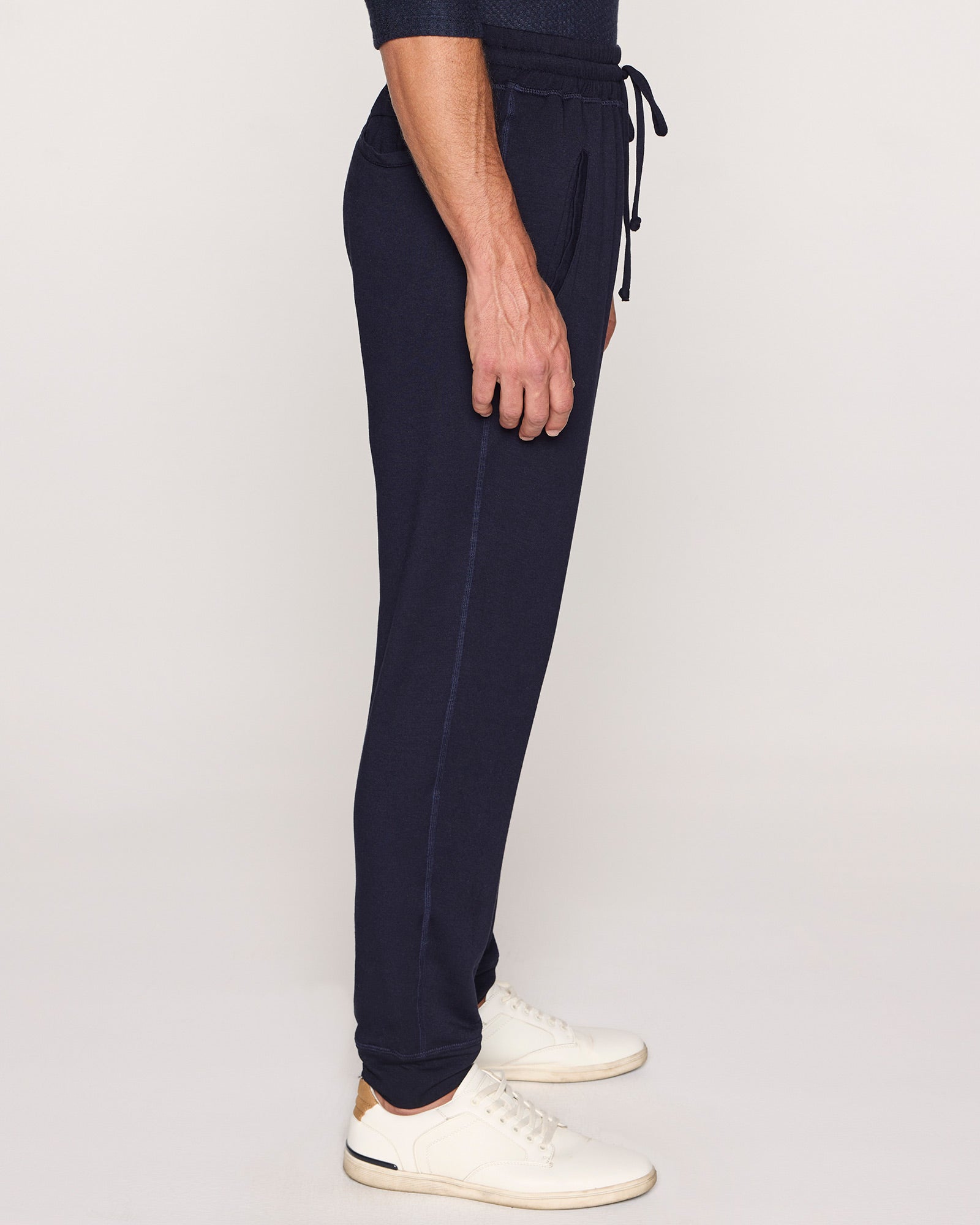 Mens navy 2024 jogger pants