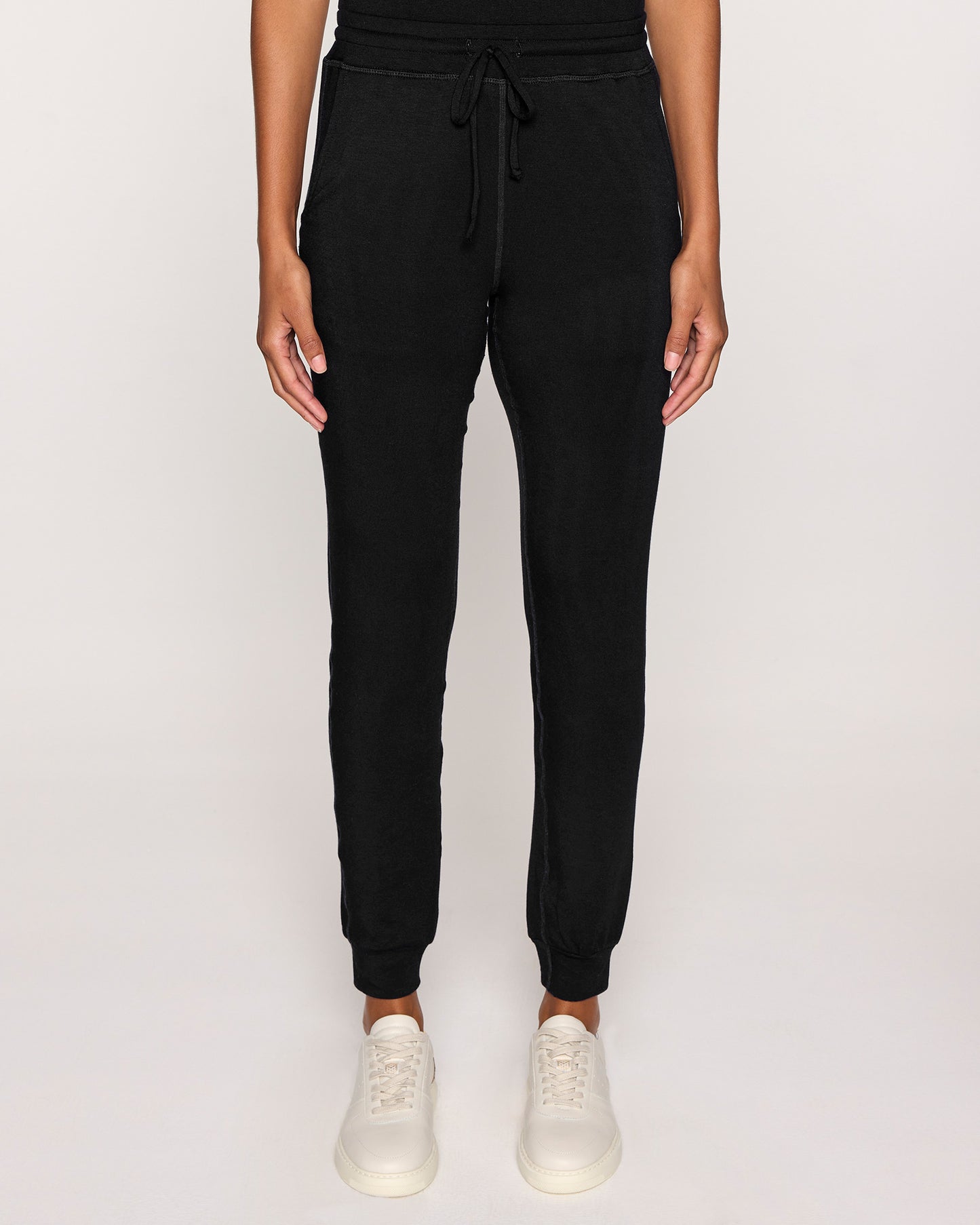 Black | The Women's Elevated Jogger Front