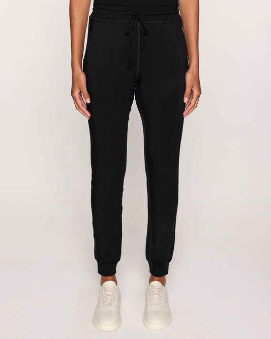 Black | The Women's Elevated Jogger Front