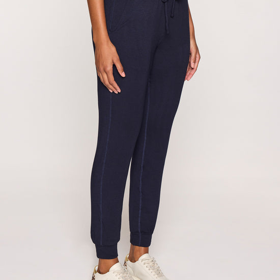 Navy | The Women's Elevated Jogger Angle