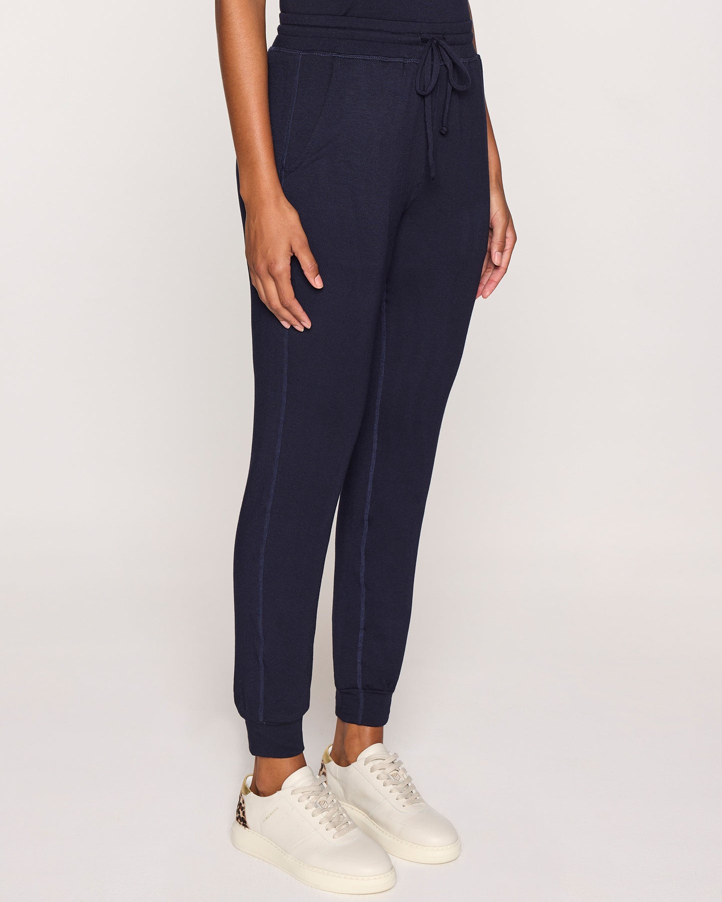 Navy | The Women's Elevated Jogger Angle