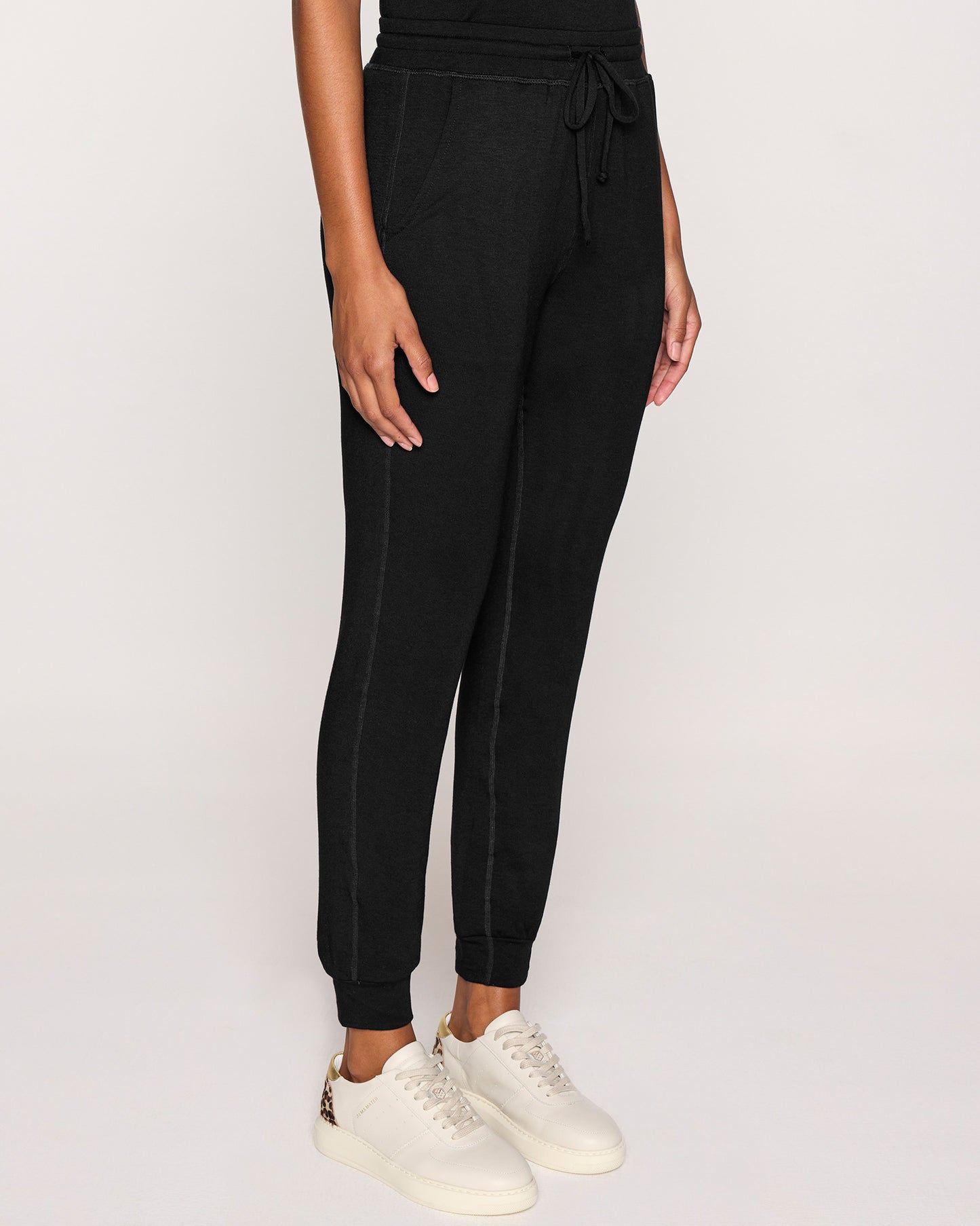 Black | The Women's Elevated Jogger Angle