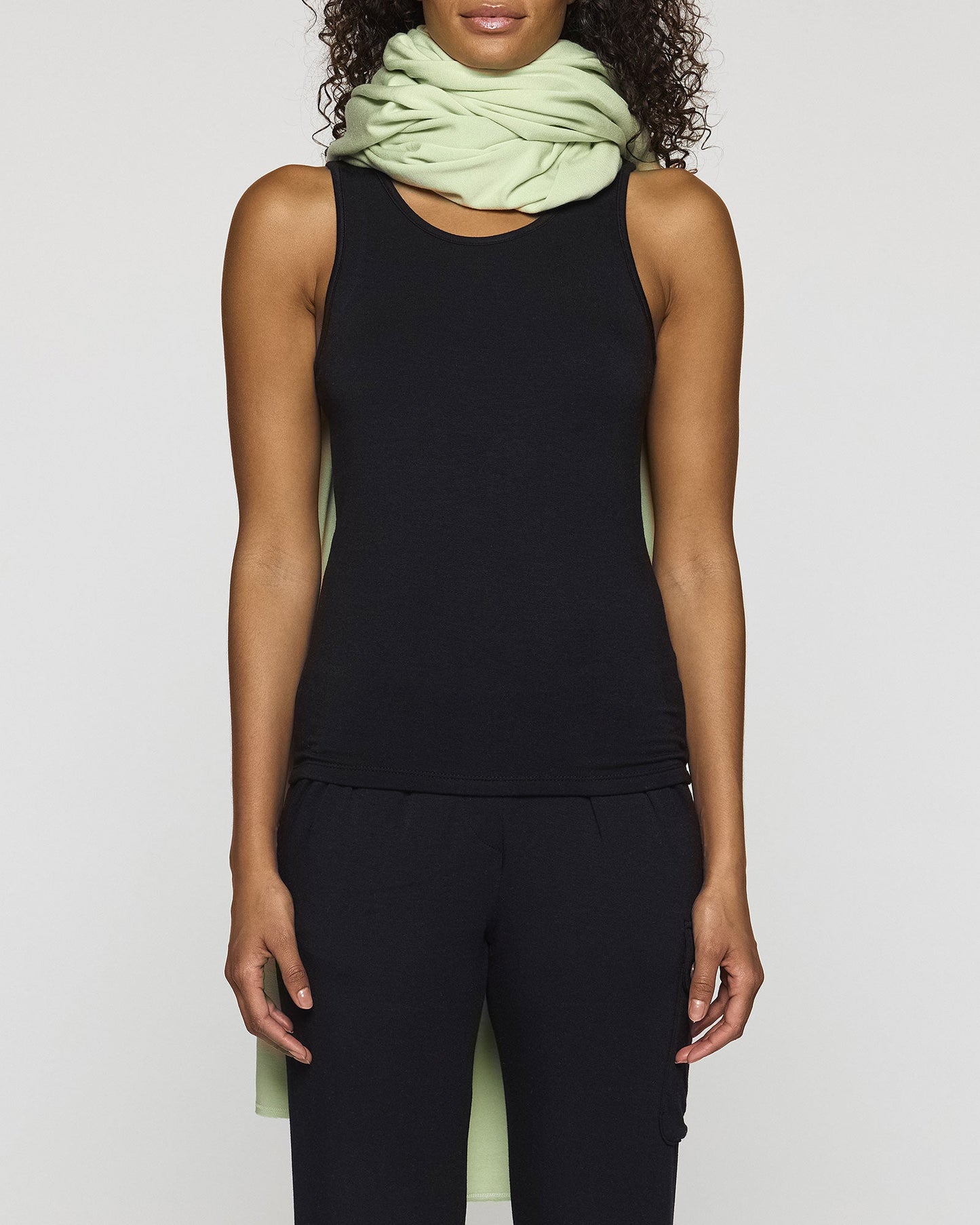 Sea Cucumber | Green Soft Scarf Wrap