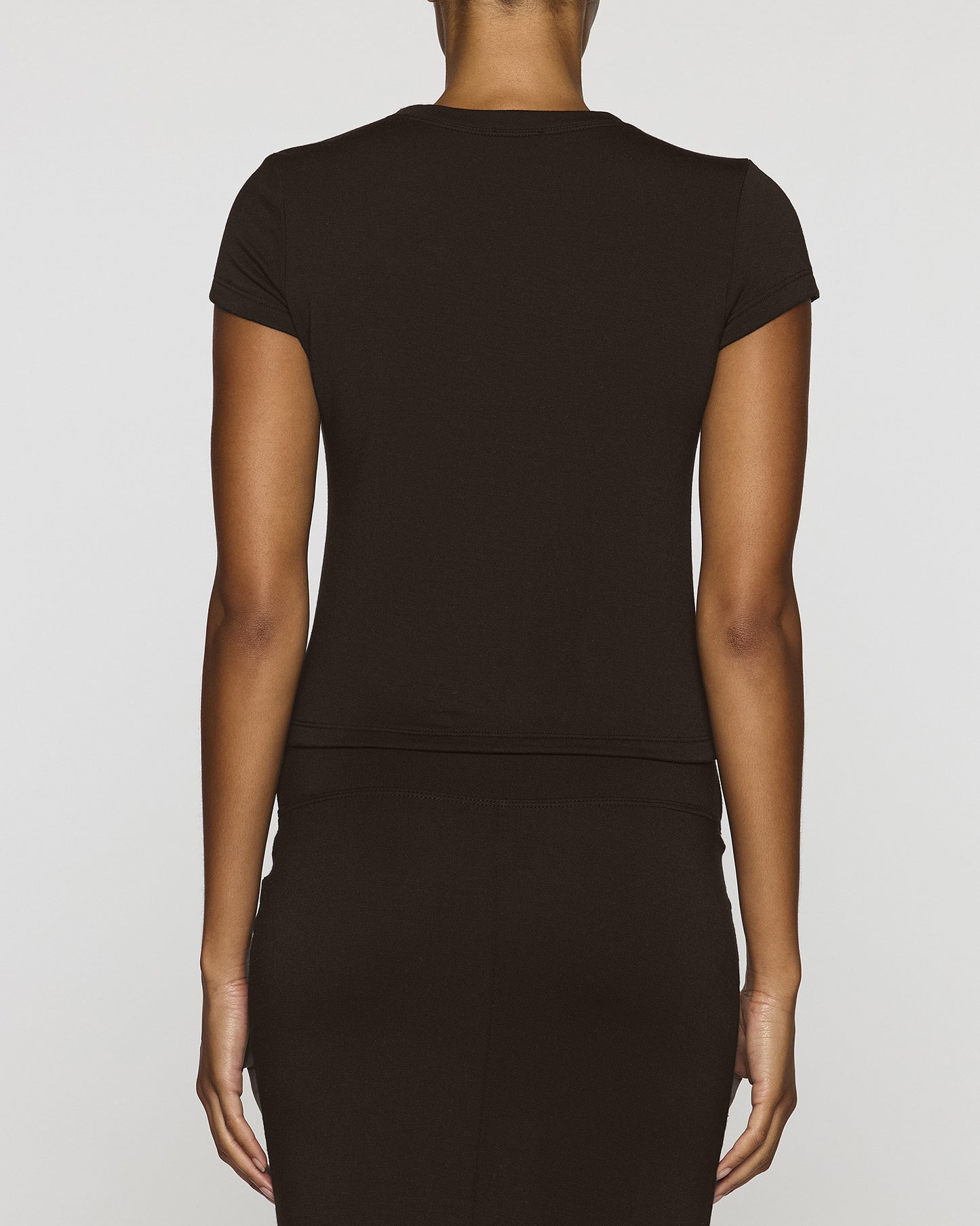 Calvin Klein Women's Cotton Short Sleeve V-Neck T-Shirts Top Black L, $30  NWT 