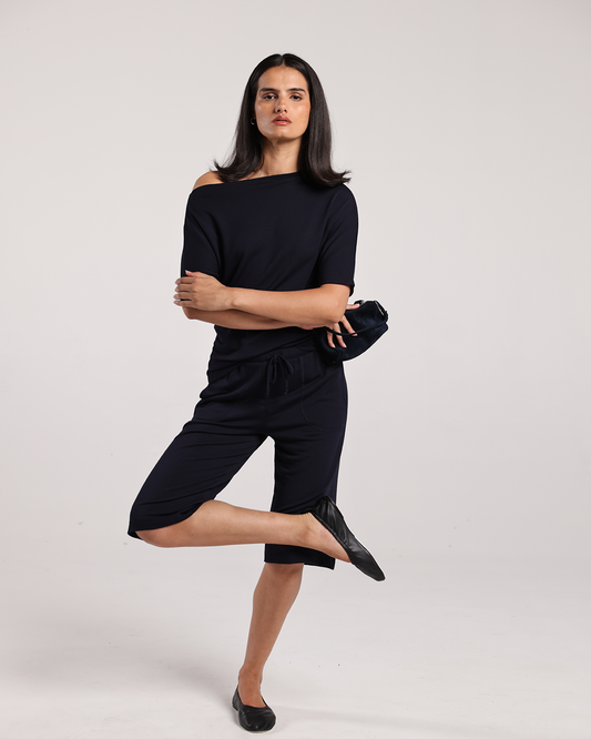 Navy | The Caroline Short