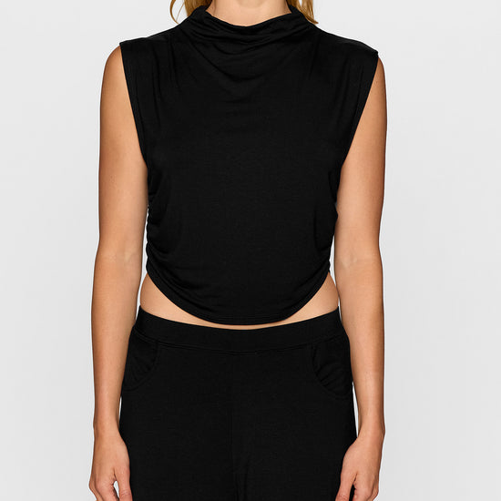 Black | The Nina Sleeveless Top