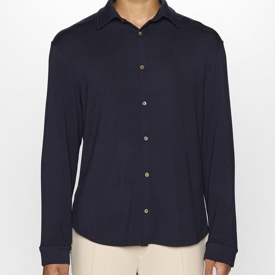 Navy | The Men's Classic Shirt Front