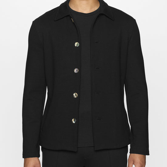 Black | The Men's Shacket by Bleusalt