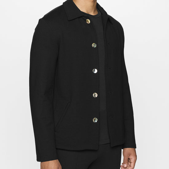 Black | The Men's Shacket by Bleusalt