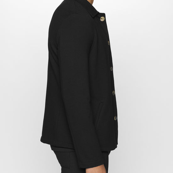 Black | The Men's Shacket by Bleusalt