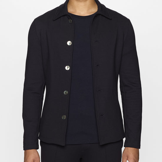 Navy | The Men's Shacket by Bleusalt