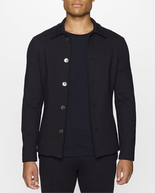 Navy | The Men's Shacket by Bleusalt