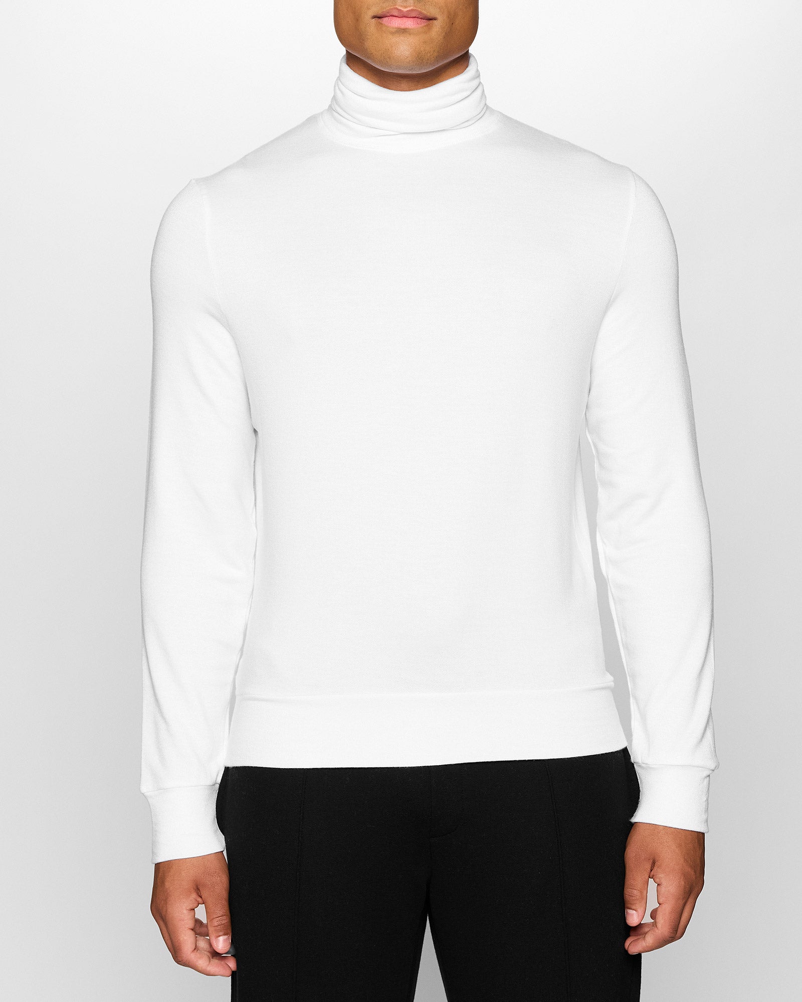 White | The Men's Turtleneck