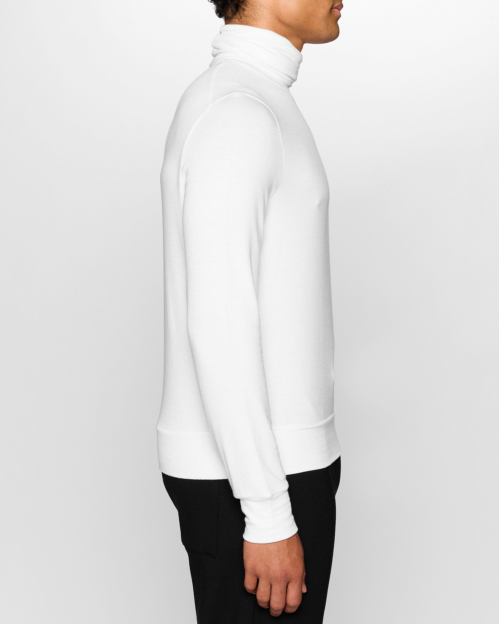 White | The Men's Turtleneck