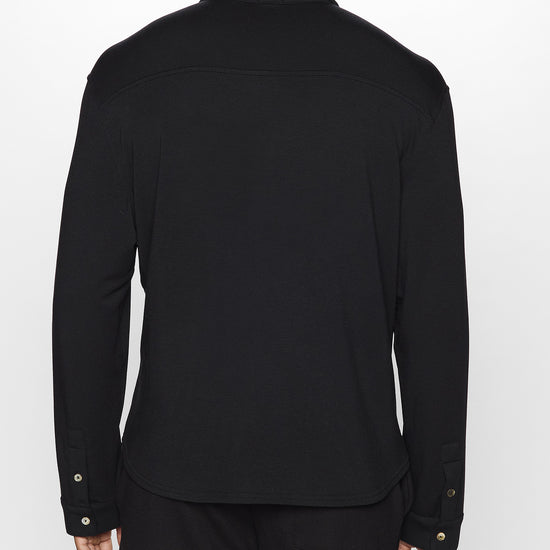 Black | The Men's Classic Shirt Back