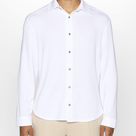 White | The Men's Classic Shirt Front