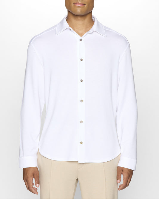 White | The Men's Classic Shirt Front