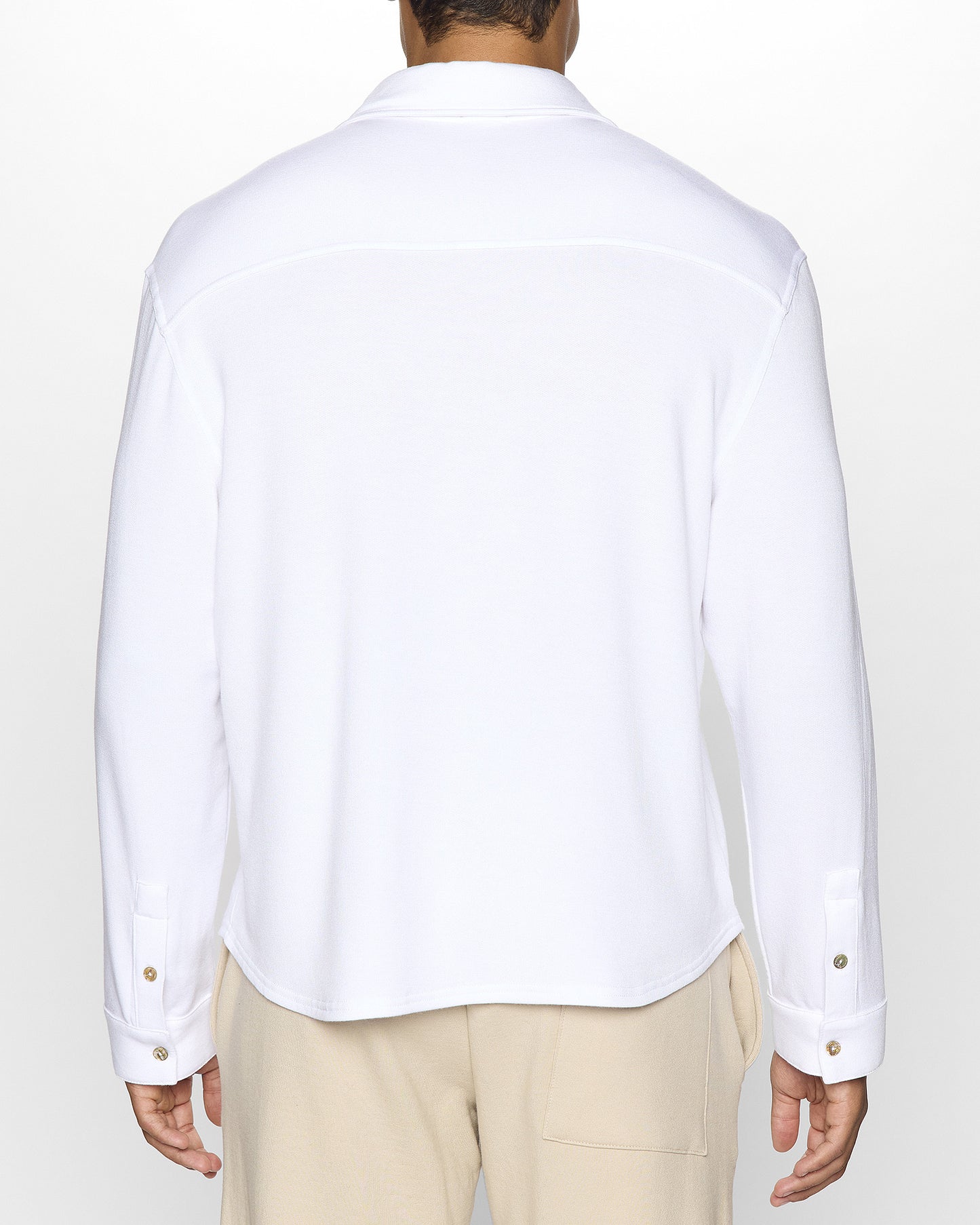 White | The Men's Classic Shirt Back