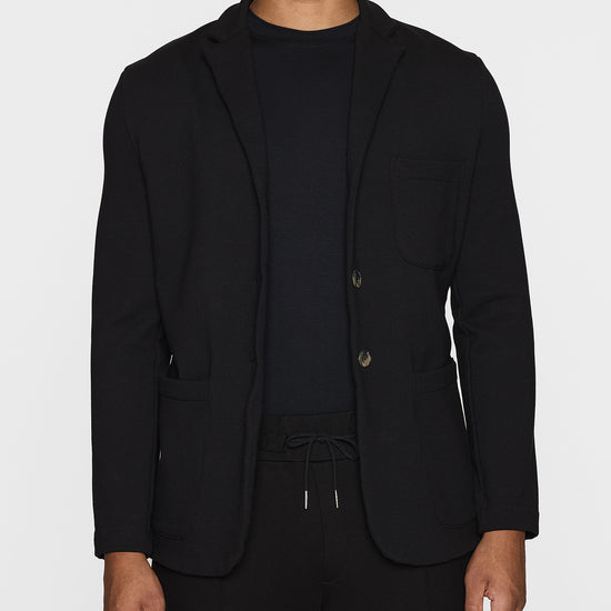 Black | The Luxe Unisex Big Rock Blazer