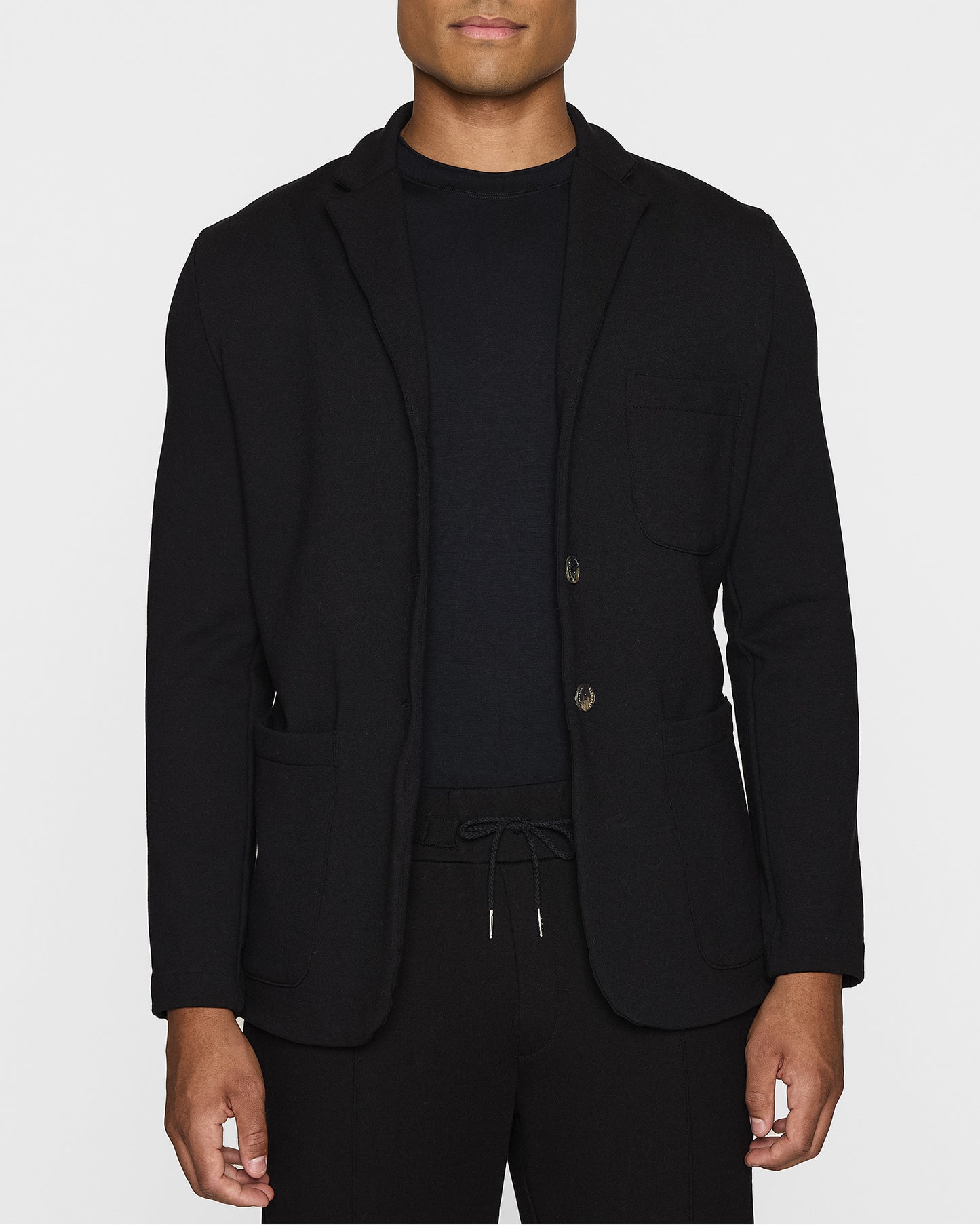 Black | The Luxe Unisex Big Rock Blazer