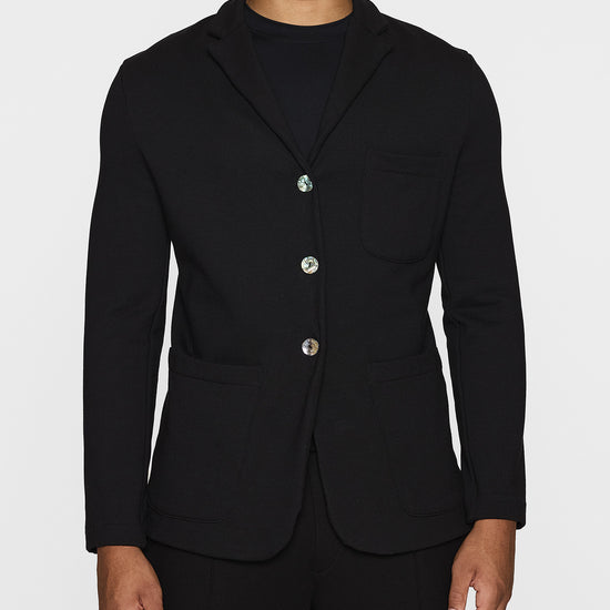 Black | The Luxe Unisex Big Rock Blazer