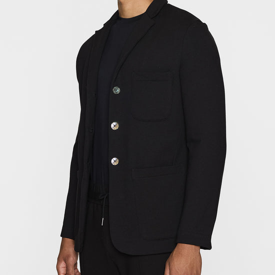 Black | The Luxe Unisex Big Rock Blazer