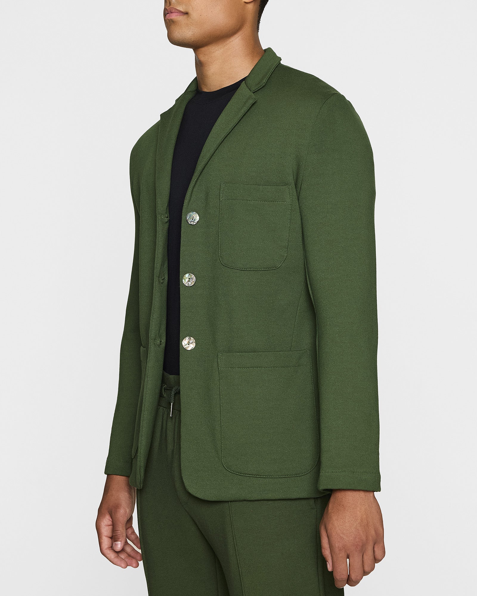 Green | The Luxe Unisex Big Rock Blazer