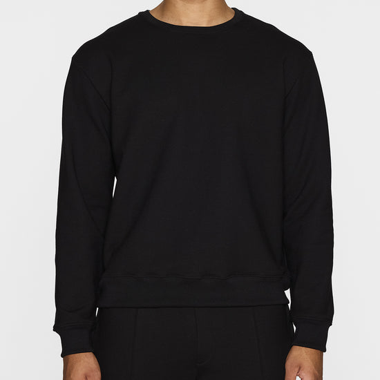 Black | The Luxe Men's Crew