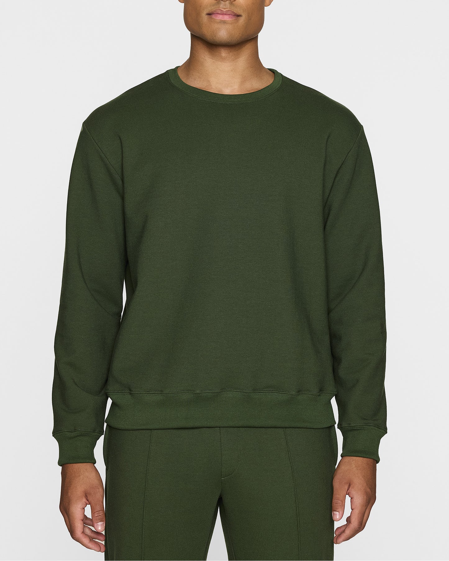 Green | The Luxe Men's Crew