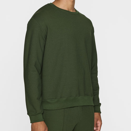 Green | The Luxe Men's Crew