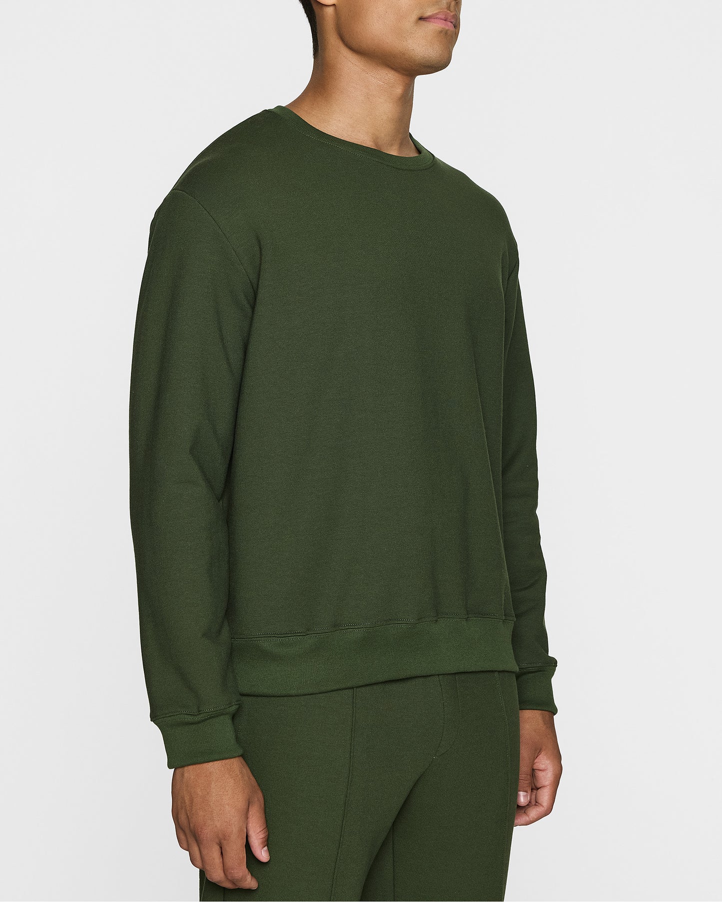 Green | The Luxe Men's Crew