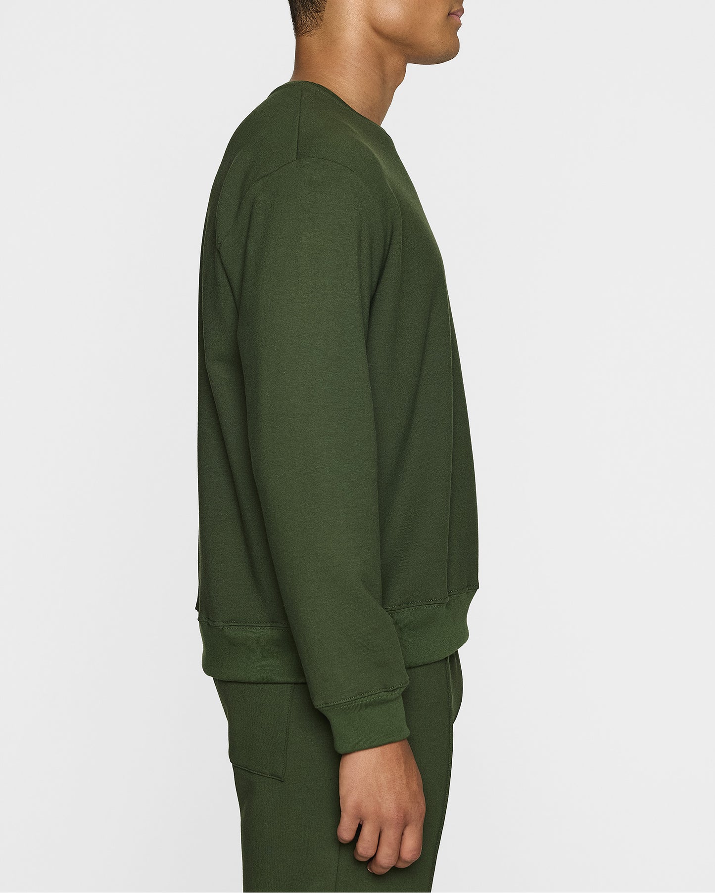 Green | The Luxe Men's Crew