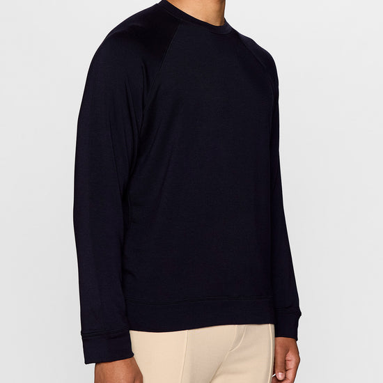 Navy | Men's Raglan Crew