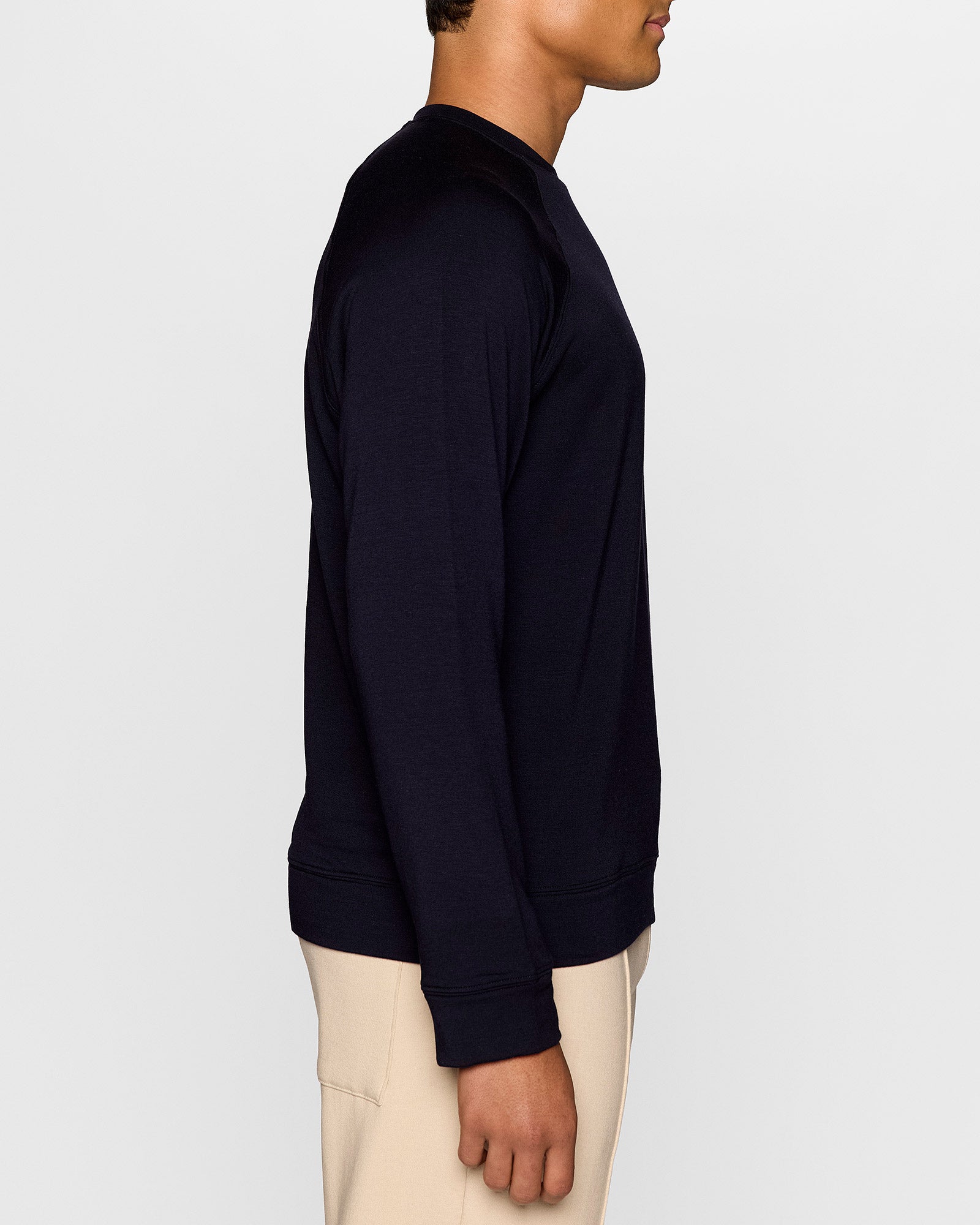 Navy | Men's Raglan Crew