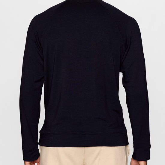 Navy | Men's Raglan Crew